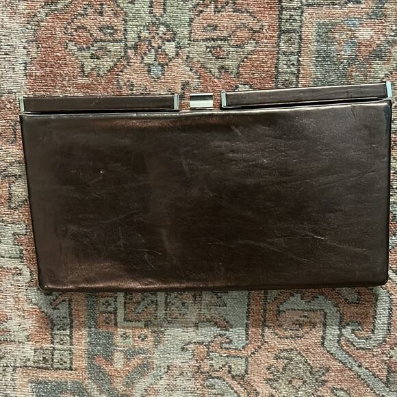 Charles David Bronze Clutch - Picture 7 of 9